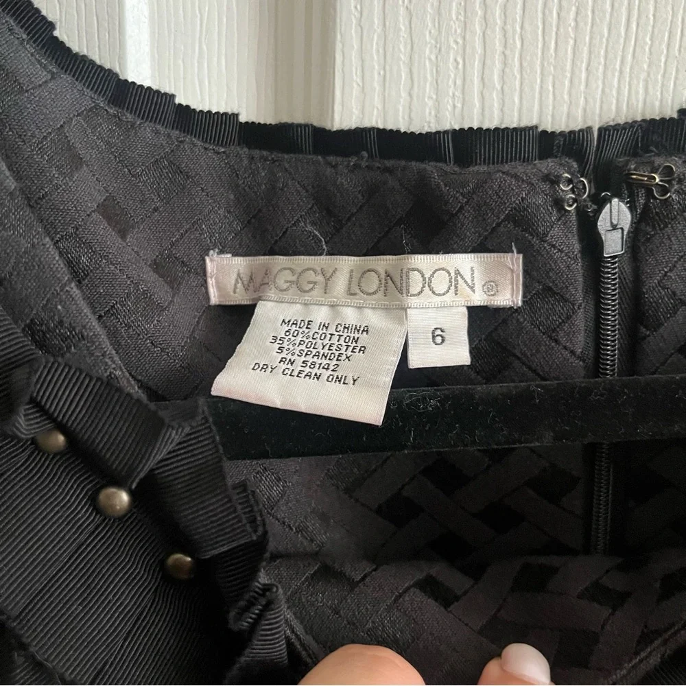 Maggy London Black Dress
